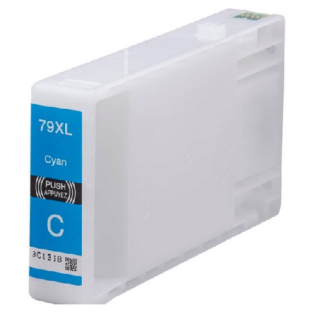 Original Epson 79XL Cyan High Capacity Ink Cartridge (C13T79024010)